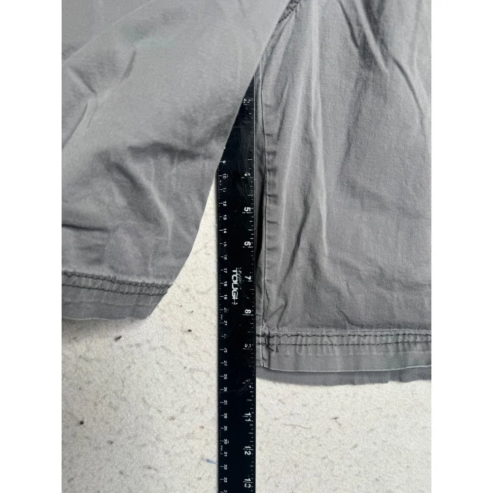 Unionbay Mens Gray Cargo Shorts Size 42 Cotton Stretch Utility Outdoor Pocketed